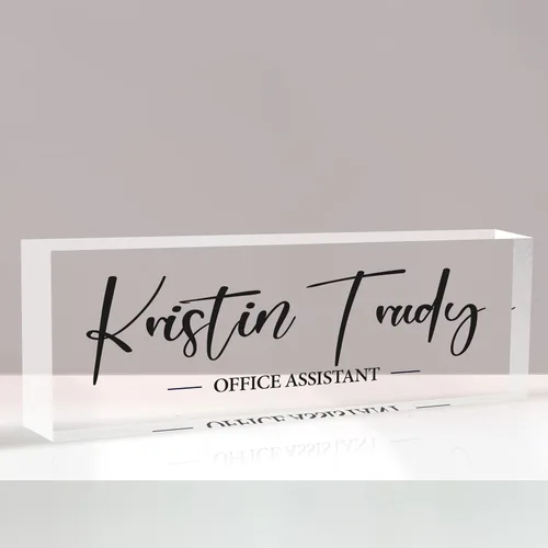Miniatura 17 de Placa de nombre personalizada para escritorio, placa de nombre de oficina personalizada para escritorio, decoración de oficina personalizada