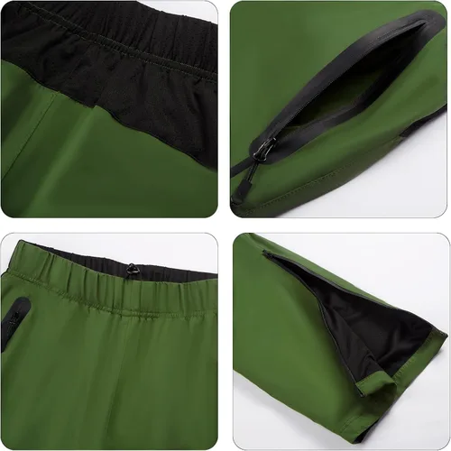 Miniatura 6 de K.E.J. Chaqueta de lluvia de golf, impermeable, trajes de lluvia de golf para hombres, equipo de lluvia de golf