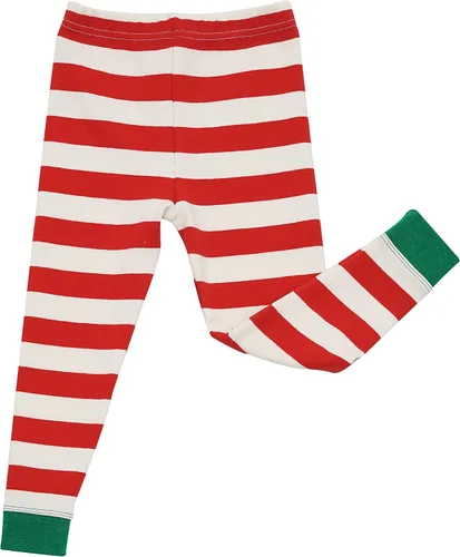 Miniatura 3 de AVAUMA Conjunto de pijama para bebés y niñas de 6 a 7 años, lindo ajuste cómodo, diseño de patrón de Navidad, pijamas de algodón