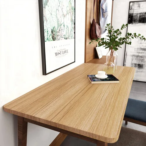 Miniatura 5 de VEELIKE Papel de contacto de madera marrón natural de 15.7 x 118 pulgadas, encimeras de despegar y pegar, papel tapiz de madera impermeable