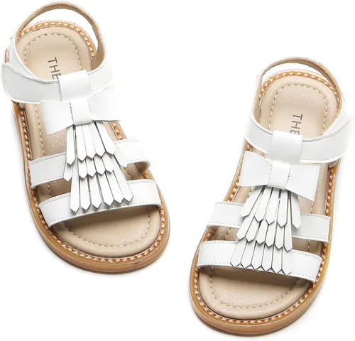 Miniatura 190 de THEE BRON Sandalias cómodas para niñas, zapatos para niños, sandalias rellenas
