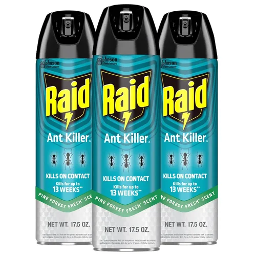 Miniatura 10 de Raid Ant Killer Spray Pine Forest (17.5 onzas (paquete de 2)