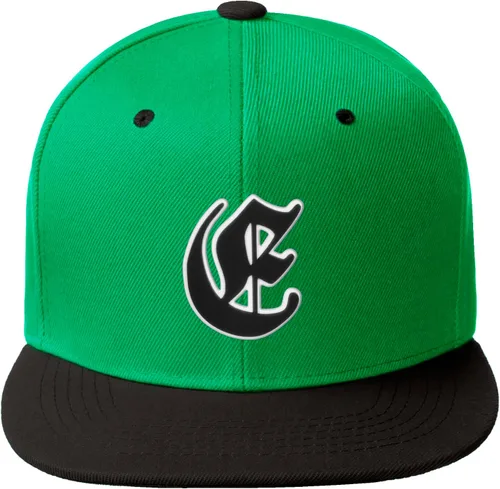 Miniatura 792 de Daxton Gorra clásica con visera de billete plano con letras del alfabeto inglés antiguo de la A a la Z