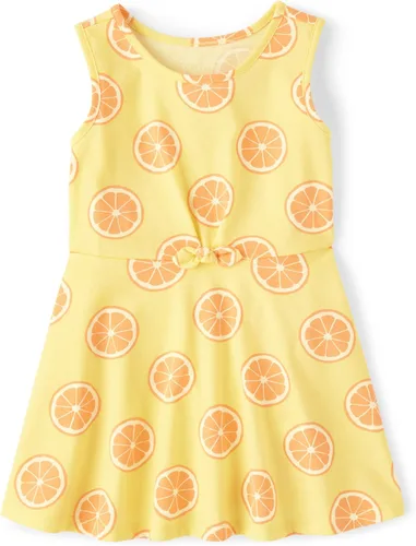 Miniatura 11 de The Children's Place, Vestido de moda de manga corta para niñas y niñas pequeñas