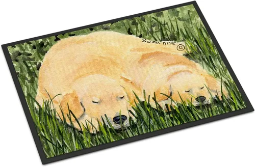 Miniatura 183 de Caroline's Treasures SS8220MAT - Felpudo afgano de 18 x 27 pulgadas, para interiores y exteriores, para entrada, antideslizante, lavable, de pelo