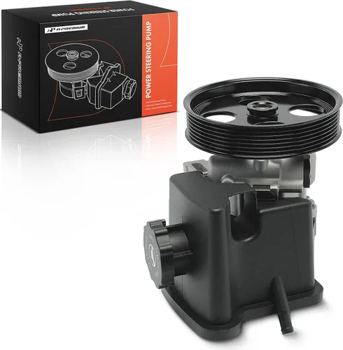 A-Premium Bomba de dirección asistida, con depósito y polea, compatible con Mercedes-Benz C230 2003-2005, 1.8L de gas sobrealimentado, reemplazo #