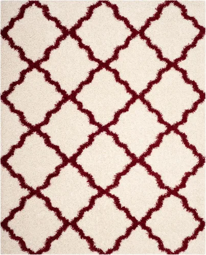 Miniatura 73 de Safavieh - Dallas Shag Collection SGD257A - Alfombra de área con diseño de enrejado de 10 x 14 pies