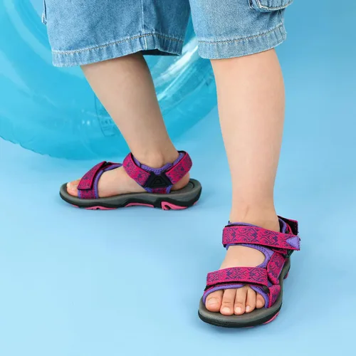 Miniatura 5 de DREAM PAIRS Sandalias de verano para niños, ligeras y ajustables (para niños y niñas, grandes y pequeños).