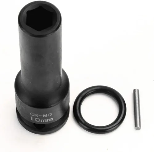 Miniatura 4 de FLZOSPER Toma de impacto de 6 puntos de 1/2 pulgada x 0.394 in de profundidad, 42 CR-MO