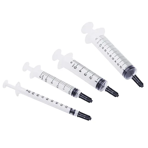 Miniatura 6 de Gejoy Tapas de jeringa, agujas dispensadoras, tapas de punta de jeringa negras para dispensar agujas, accesorios para uso industrial artesanal