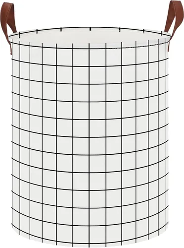 Miniatura 32 de CLOCOR Cesta de lavandería para niños, contenedor de almacenamiento de tela plegable, cesta de guardería para niños, cubo de juguetes para niños
