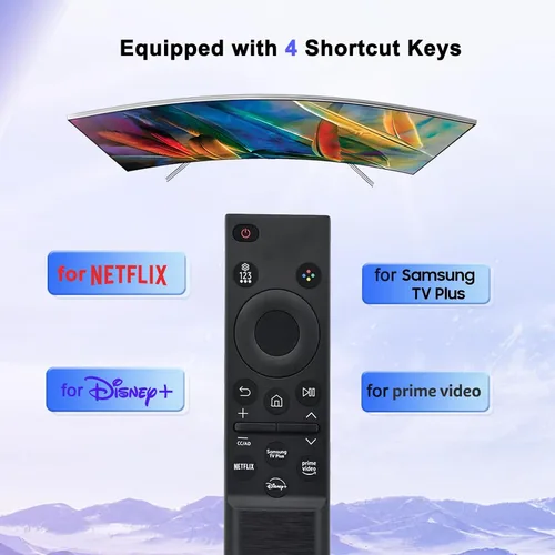 Miniatura 5 de Paquete de 2 unidades BN59-01388A BN59-01388H TM2240A Reemplazo para Samsung Smart TV Control Remoto, para CU7000/DU7200, Crystal UHD, Marco, QLED
