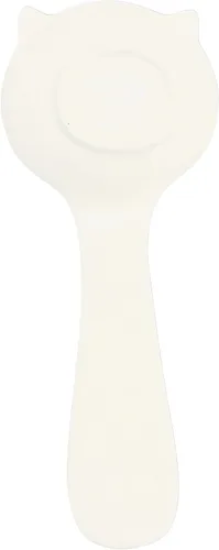 Miniatura 2 de Pavilion Gift Company - El gato lamió la cuchara-10 cucharas resto, 10 ", blanco