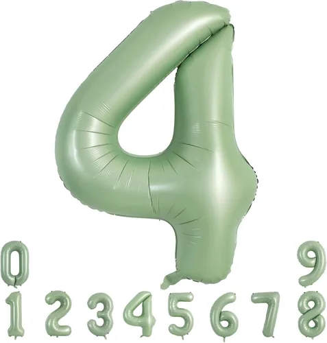 Miniatura 121 de TONIFUL 40 Inch Pastel Blue Number 8 Foil Balloons Large Mylar Foil Digital 8 Balloons for 8th Birthday, Gender Neutral Party, Baby Shower, Oro rosa