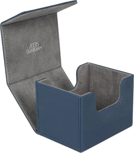 Miniatura 10 de AEGIS GUARDIAN - Caja de cartas para MTG, Commander Deck Box con capacidad para más de 120 tarjetas con funda, soporte de cuero fuerte para tarjetas