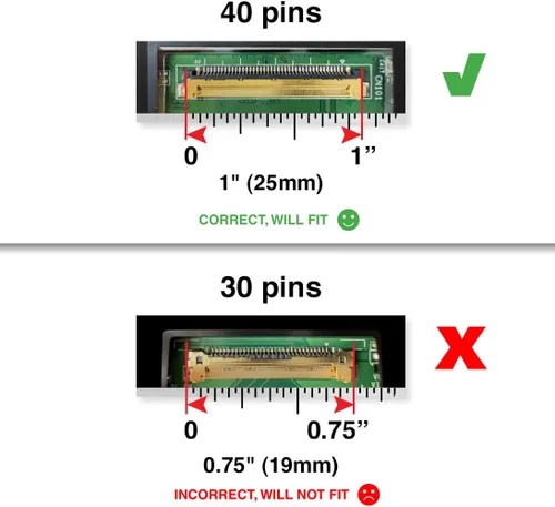 Miniatura 2 de Pantalla de repuesto para Acer Nitro 5 AN515-58-781P 40 pines FHD 1920x1080 LED LCD mate con herramientas y cinta Replacement, LCD LED Display