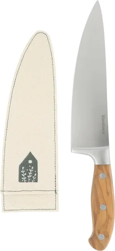 Miniatura 4 de Bloomhouse - Dos veces ganador de los Favoritos de Oprah - Cuchillo de chef de 8 pulgadas – Hoja de acero inoxidable alemán con mango de madera