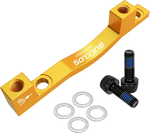 Miniatura 15 de BUCKLOS PM/es Adaptador de montaje de pinza de freno de disco delantero 180/7.992 in Accesorios de piezas de engranajes, adaptador de rotor