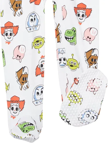 Miniatura 21 de Amazon Essentials Disney Marvel Star Wars - Pijama unisex de algodón con pies para bebés y niños pequeños, paquete múltiple