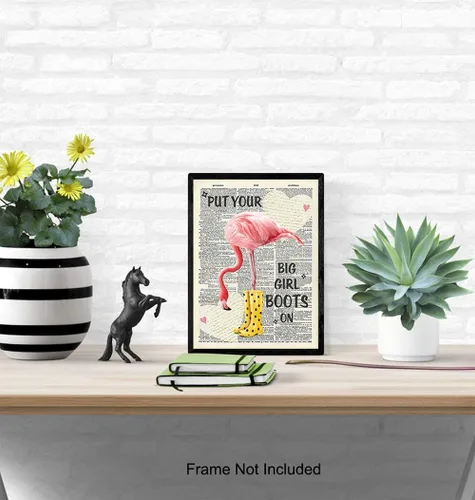 Miniatura 4 de Bonita decoración de pared de diccionario para dormitorio, divertido póster de fotos de 8 x 10 pulgadas, decoración de pared de habitación de niños