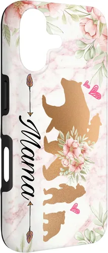 Miniatura 3 de Mama Bear & Cubs Design Phone Grip - Funda para iPhone 17 de 3 niños
