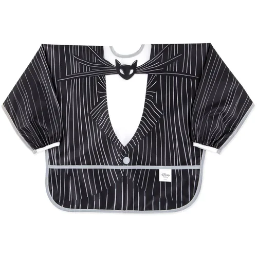 Miniatura 7 de Bumkins Babero con mangas para bebé, babero para niños pequeños, smock, tela impermeable, se adapta a edades de 6 a 24 meses, acuarela Acuarela E6