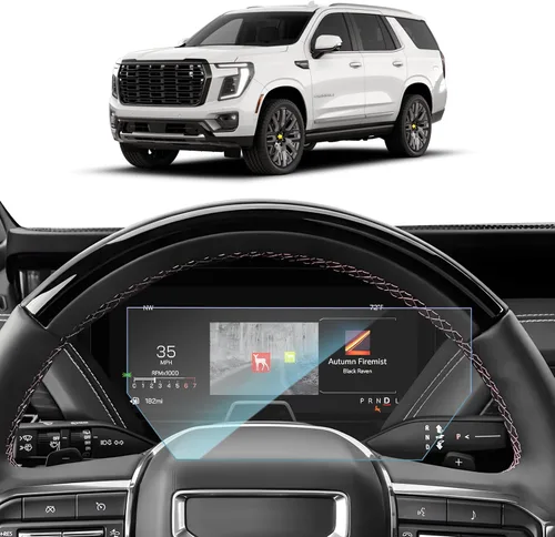 Miniatura 11 de SKTU Protector de pantalla para Land Rover Defender 90 110 10 2020-2022, pantalla de navegación de 10 pulgadas, vidrio templado, dureza 9H, Defender