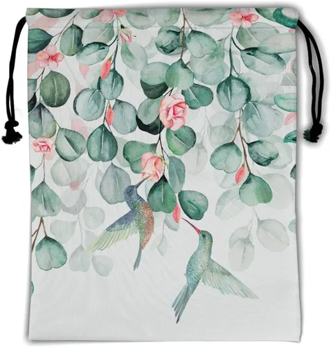 Miniatura 50 de Bolsa de agarre de gimnasia de piel de animal, bolsa de gimnasia con cordón ajustable, bolsa de cuerda para fauna silvestre, Mariposas Galaxy