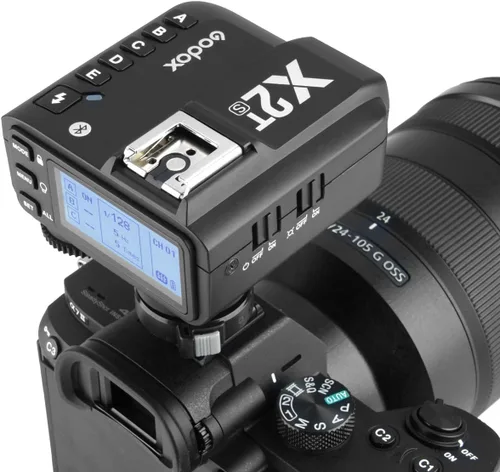 Miniatura 7 de Godox Disparador inalámbrico X2T-S TTL, transmisor TTL de sincronización de alta velocidad 1/8000s 2.4G, compatible con Sony DSLR (X2T-S)