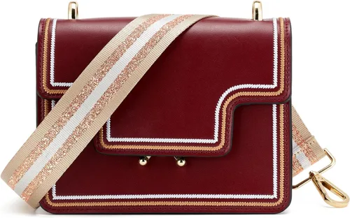 Miniatura 145 de ZOOEASS - Correa de repuesto para cartera, para colgar en el hombro o para cruzar, ancha y ajustable, de lona