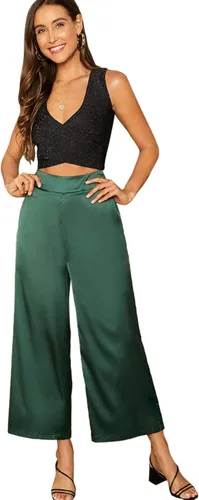 Miniatura 5 de Floerns - Camiseta sin mangas con cuello en V y purpurina para mujer