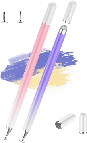 Miniatura 15 de Lápiz capacitivo magnético de 2 en 1 con disco para pantallas táctiles, compatible con iPhone/iPad/Android/Microsoft/Surface y todas las pantallas
