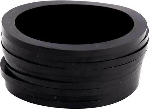 Miniatura 6 de Junta de montaje Camlock de 4 pulgadas (paquete de 10) - Sello de manguera de bloqueo de leva para acoplador hembra - Arandela de goma de repuesto