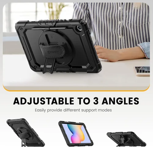 Miniatura 4 de Timecity Funda para Samsung Galaxy Tab S6 Lite de 10.4 pulgadas 2024/2022/2020 (SM-P620/P610/P613/P615), funda protectora duradera y resistente