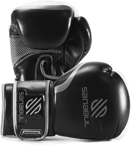 Miniatura 16 de Sanabul Guantes de boxeo de gel esenciales para hombres y mujeres, Kickboxing MMA, guantes de Muay Thai y bolsa pesada para entrenamiento de boxeo