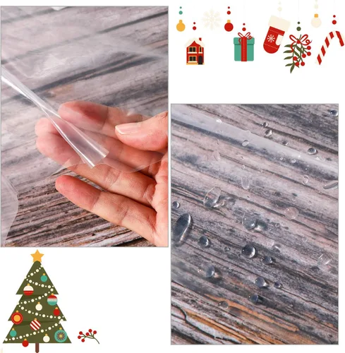 Miniatura 4 de Skylety Bolsa de almacenamiento de polietileno de Navidad, bolsa de almacenamiento para árbol de Navidad, contenedor grande transparente