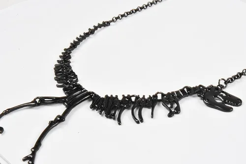 Miniatura 4 de Jane Stone - Collar corto de dinosaurio para mujer y adolescente