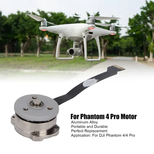 Miniatura 2 de Motor de repuesto para Phantom 4 Pro, piezas de reparación de motor de junta de aleación de aluminio universal, para Phantom 4 Series para UAV PTZ
