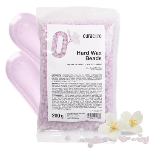 Miniatura 11 de Curacoro Granos de cera italiana – 7.05 oz de perlas de cera dura para depilación de cuerpo completo en cara, cuerpo, brasileño, bikini, piernas