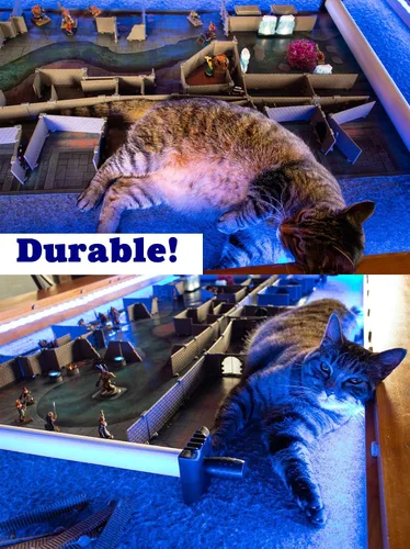 Miniatura 9 de Dirt Cheap Dungeons Adaptadores Diagonales Expansión TT RPG Terrain Building para Calabozos y Dragones, Pathfinder, Juegos de Guerra y mucho más