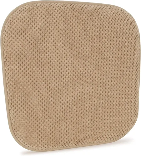 Miniatura 10 de Cojines para Sillas de Cocina Vino Rojo Antideslizantes de Espuma para Oficina, Cojines para Asientos Lavables, Almohadillas Gruesas y Suaves, Rojo