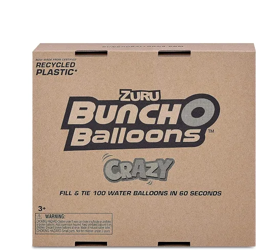 Miniatura 2 de Bunch O Balloons - Globos de agua de colores divertidos de Zuru, paquete de 6 ramos, más de 200 globos de llenado rápido, globos de agua