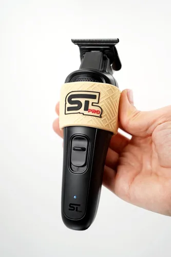 Miniatura 5 de Supreme Trimmer SGR60 - Pinzas de peluquero profesionales 5 piezas antideslizantes para cortar pelo, funda de peluquero para cortapelos Arena