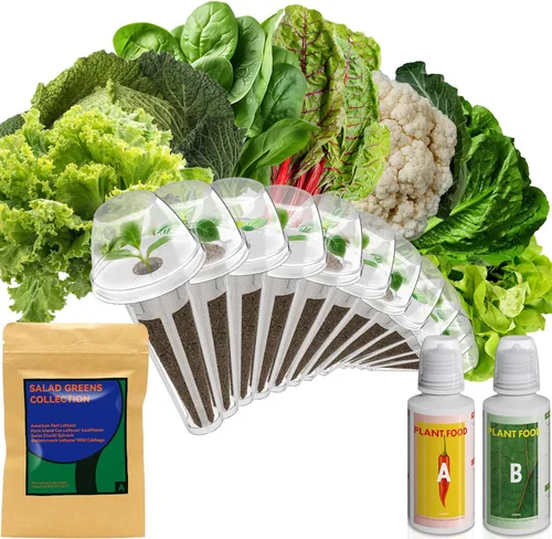 Miniatura 16 de Kit de semillas de frutas Inbloom para AeroGarden, Ahopegarden, GARDENCUBE, MUFGA, sistema de cultivo hidropónico iDoo, 7 cápsulas