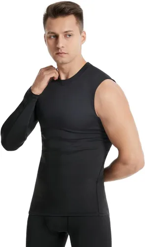 Miniatura 6 de New Compression Shirts for Men 12 Single Arm Long Sleeve Athletic Base Layer Undershirt Gear T Shirt for Workout Basketball