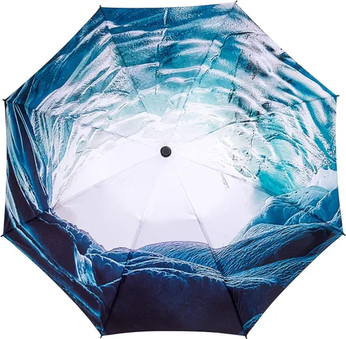 Miniatura 68 de LANBRELLA Paraguas plegable inverso compacto paraguas de viaje a prueba de viento automático