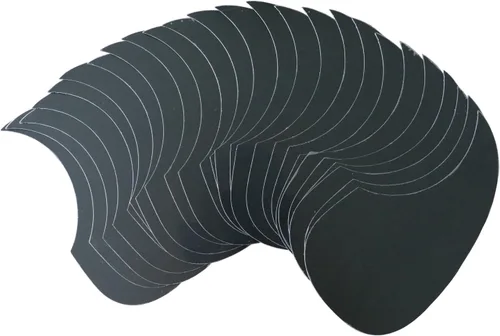 Miniatura 4 de Protector de Púas para Guitarra Acústica Antiarañazos, Placa de Protección Perfecta de Reemplazo, Autoadhesiva en Forma de Lágrima o Gota de Agua