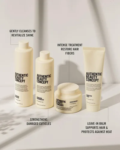 Miniatura 2 de Authentic Beauty Concept Replenish Cleanser Champú Cabello dañado Nutre y fortalece el cabello Vegano y libre de crueldad Sin sulfatos