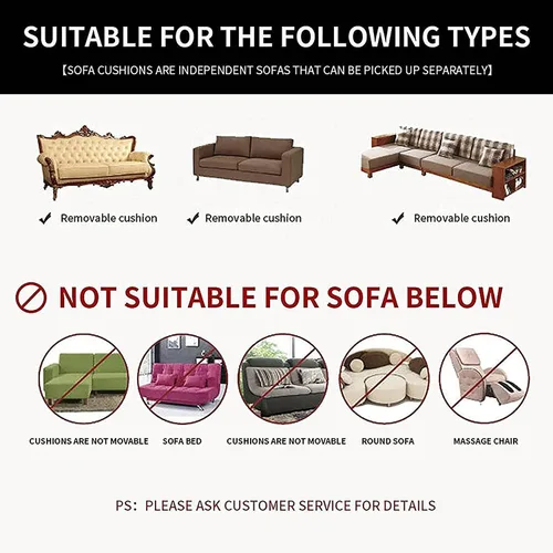 Miniatura 6 de Funda de cojín de terciopelo para sofá en forma de L, funda elástica para cojines de asiento, protector de muebles suave y antideslizante para silla