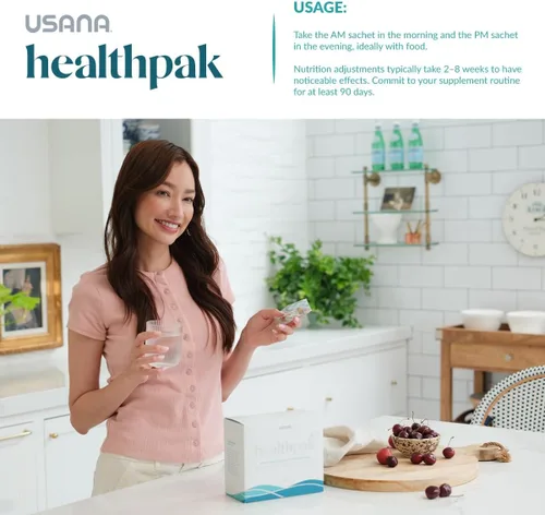 Miniatura 6 de USANA HealthPak con tecnología InCelligence y nutrientes esenciales y antioxidantes para apoyar la salud total del cuerpo* - Prácticos paquetes